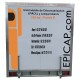 Unité Mobile de Décontamination EPIROLL750 (750 kg / 3 mètres) gaz conforme ED6307