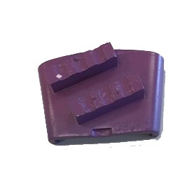 Outils diamantés HTC préparation de sol dur EZ GL0 double segments Violet