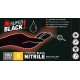 Gant nitrile noir non poudré à usage unique (100pcs) BLACK 4.5g Taiile 9
