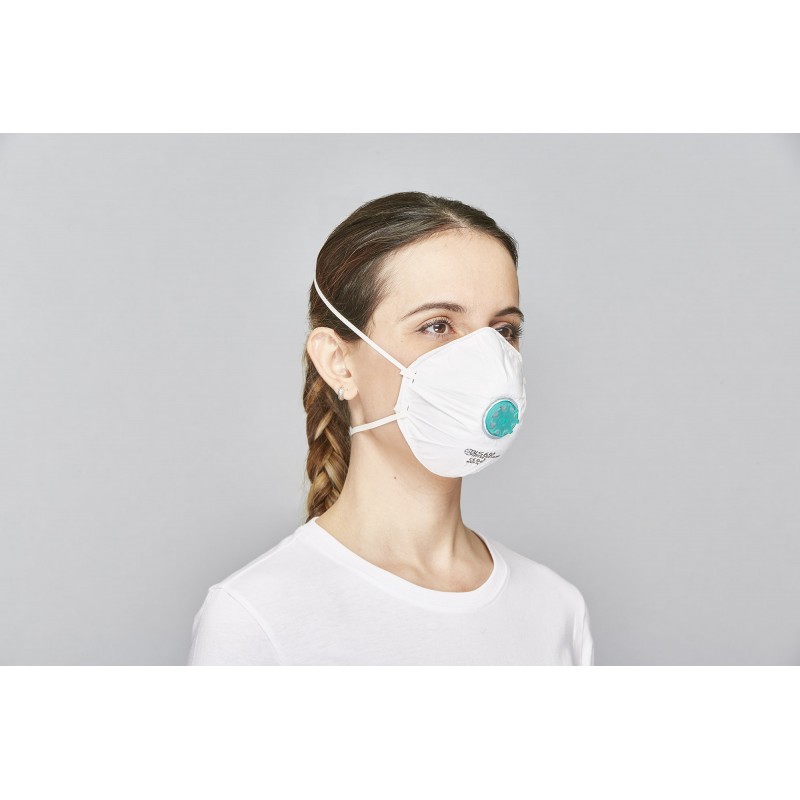 demi-masque respiratoire en silicone - BJS Matériel TP