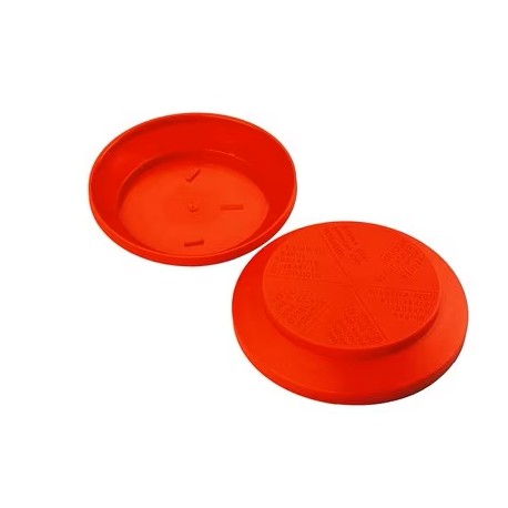 Capslule orange de protection pour filtre P3 SCOTT (lot de 2)