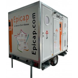 Unité mobile Epiroll 5C COMPACT-Gaz-1300KG-Cuve 180l- conforme ED6244